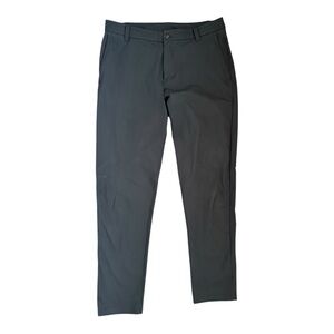 Lululemon Men's Commission Classic Fit Pant Warpstreme Black Size 34